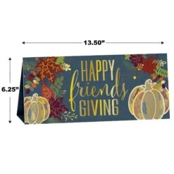 3-D Foil Happy Friendsgiving Centerpiece 9 3-D Foil Happy Friendsgiving Centerpiece -Bulk Party Supplies Shop 90555 i5