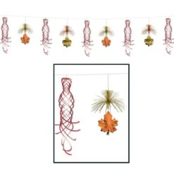 Thanksgiving Leaf Shimmer Garland