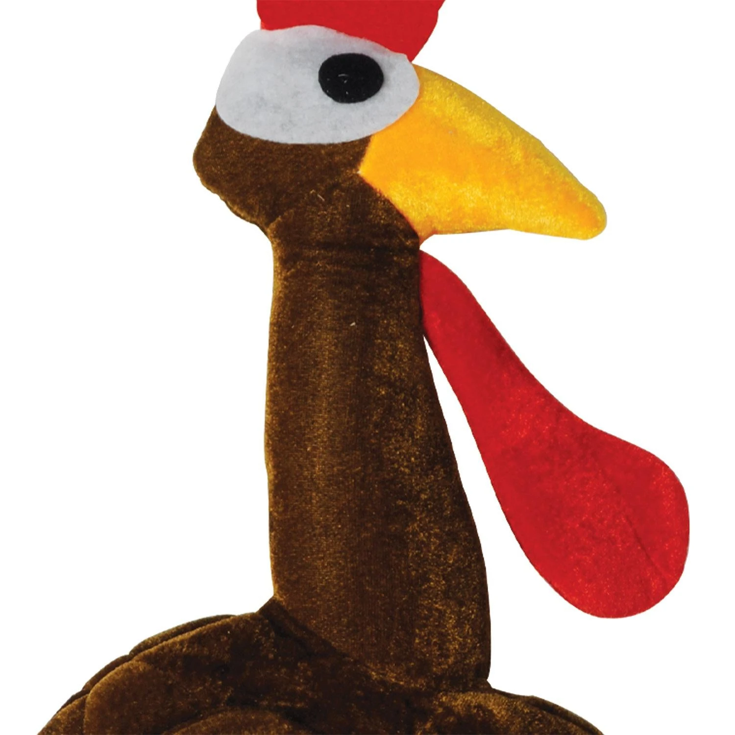 Thanksgiving Plush Gobbler Hat 2 Thanksgiving Plush Gobbler Hat - Image 2