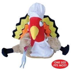 Thanksgiving Plush Chef Turkey Hat 9 Thanksgiving Plush Chef Turkey Hat -Bulk Party Supplies Shop 90738 i5
