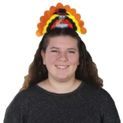 Thanksgiving Turkey Headband -Bulk Party Supplies Shop 90741 i2