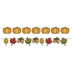 Thanksgiving Rustic Fall Streamer Set
