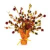 Thanksgiving Fall Leaves Gleam 'N Burst Centerpiece