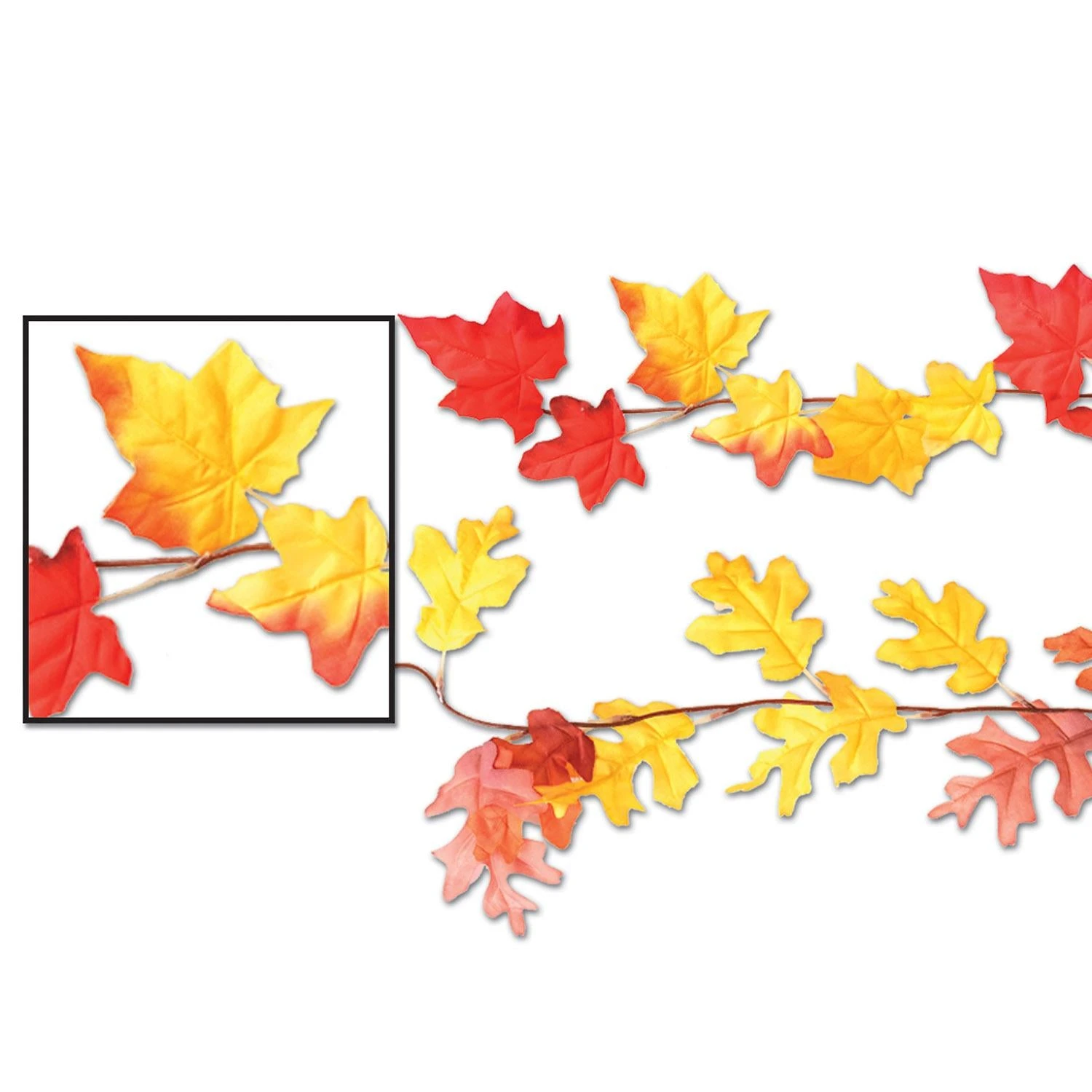 Thanksgiving Autumn Leaf Garlands 1 Thanksgiving Autumn Leaf Garlands