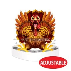 Thanksgiving Wild Turkey Headband -Bulk Party Supplies Shop 90860 i4