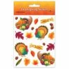 Thanksgiving Stickers (4 Sheets Per Package) -Bulk Party Supplies Shop 94002