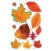 Thanksgiving Fall Leaf Cutouts (11 Per Package) -Bulk Party Supplies Shop 99097