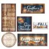 Foil Fall Thanksgiving Cutouts (6 Per Package) -Bulk Party Supplies Shop 99139