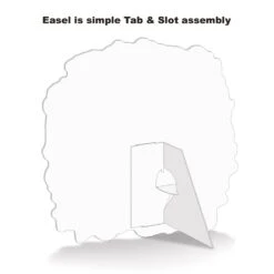 Foil Fall Thanksgiving Cutouts With Easels (4 Per Package) -Bulk Party Supplies Shop 99145 i1 1