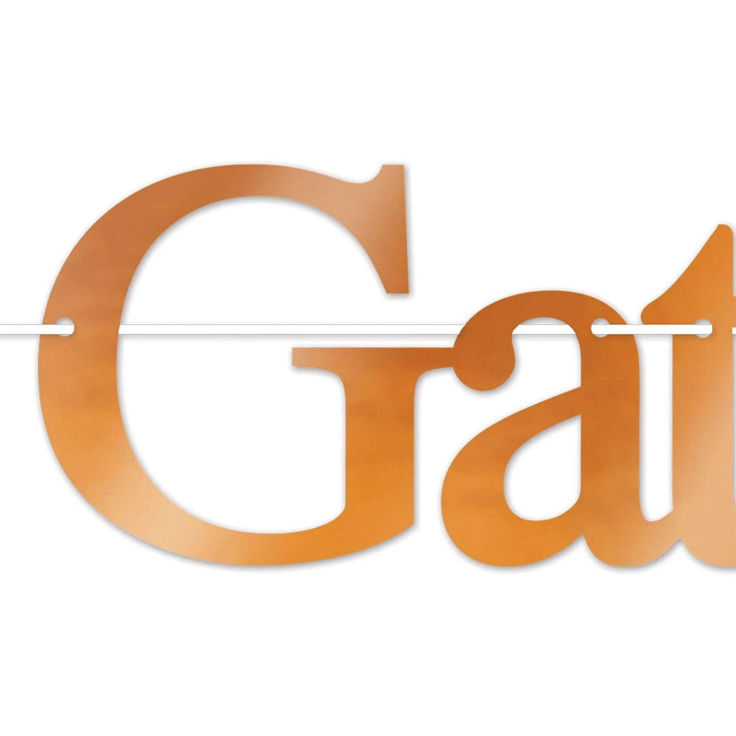 Foil Fall Thanksgiving Streamer Set 2 Foil Fall Thanksgiving Streamer Set - Image 2