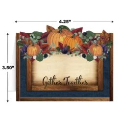 Fall Thanksgiving Table Cards (8 Per Package) -Bulk Party Supplies Shop 99157 i5