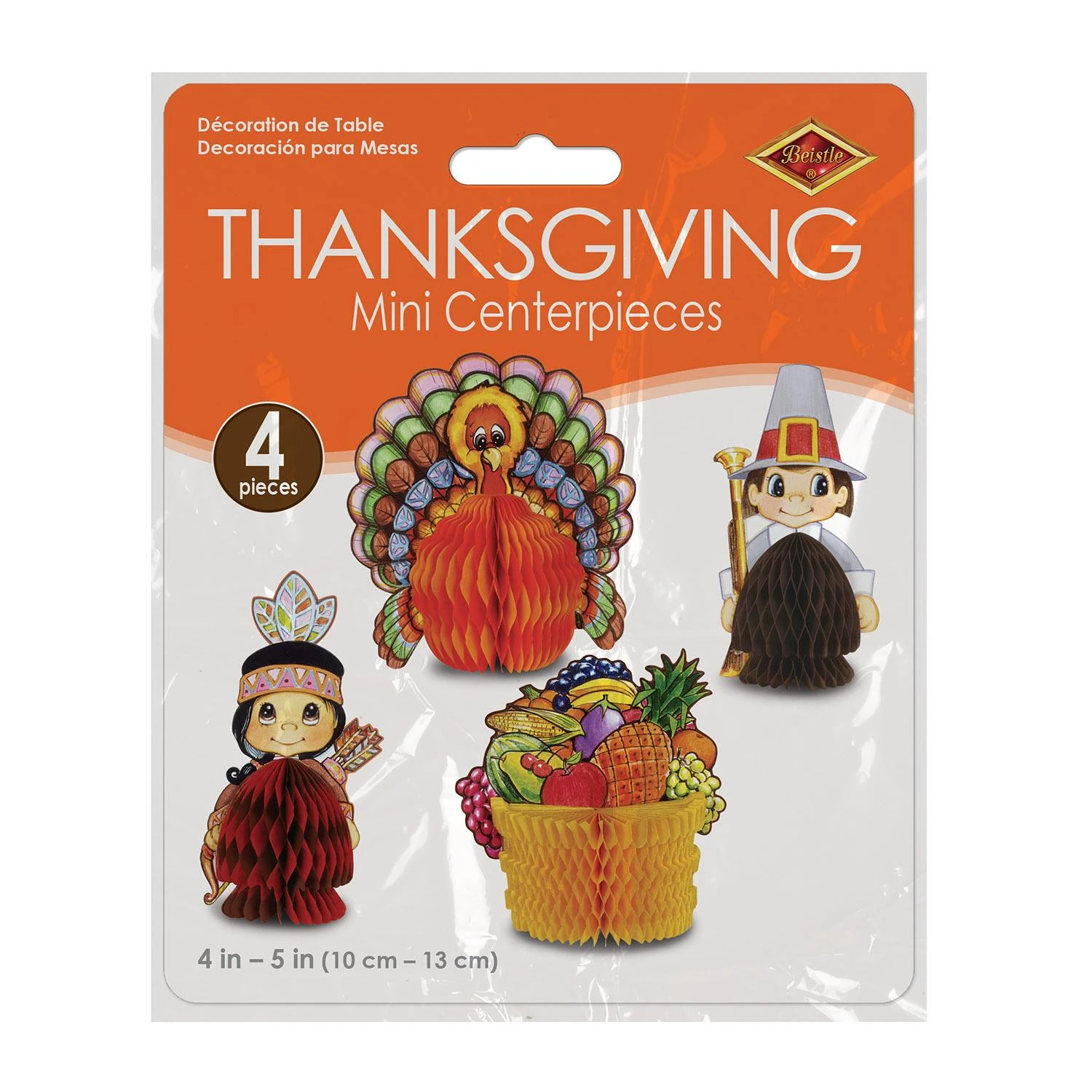 Thanksgiving Mini Centerpieces (4 Per Package) 3 Thanksgiving Mini Centerpieces (4 Per Package) - Image 3
