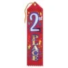 2nd Place Award Ribbon -Bulk Party Supplies Shop AR002