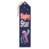 Singing Star Award Ribbon -Bulk Party Supplies Shop AR063