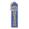 World's Best Husband Award Ribbon 2 World's Best Husband Award Ribbon -Bulk Party Supplies Shop AR125