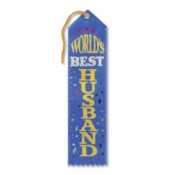 World's Best Husband Award Ribbon