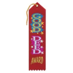 Good Deed Award Ribbon