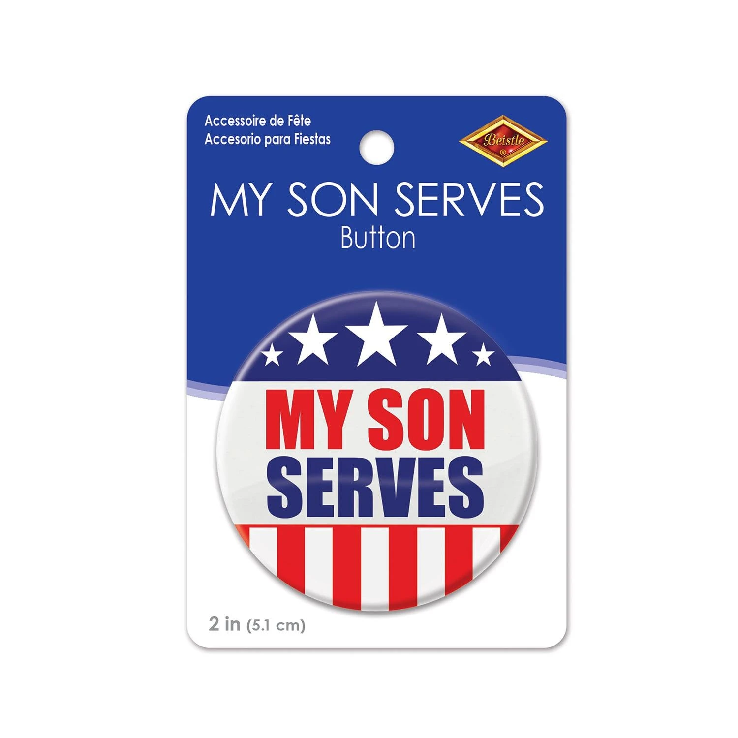 My Son Serves Button 2 My Son Serves Button - Image 2