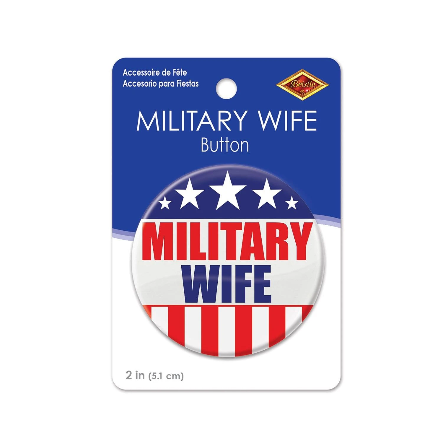 Military Wife Button 2 Military Wife Button - Image 2