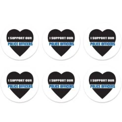 I Support Our Police Officers Button -Bulk Party Supplies Shop BT030 i7