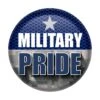 Military Pride Button- Navy