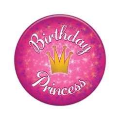 Birthday Princess Button