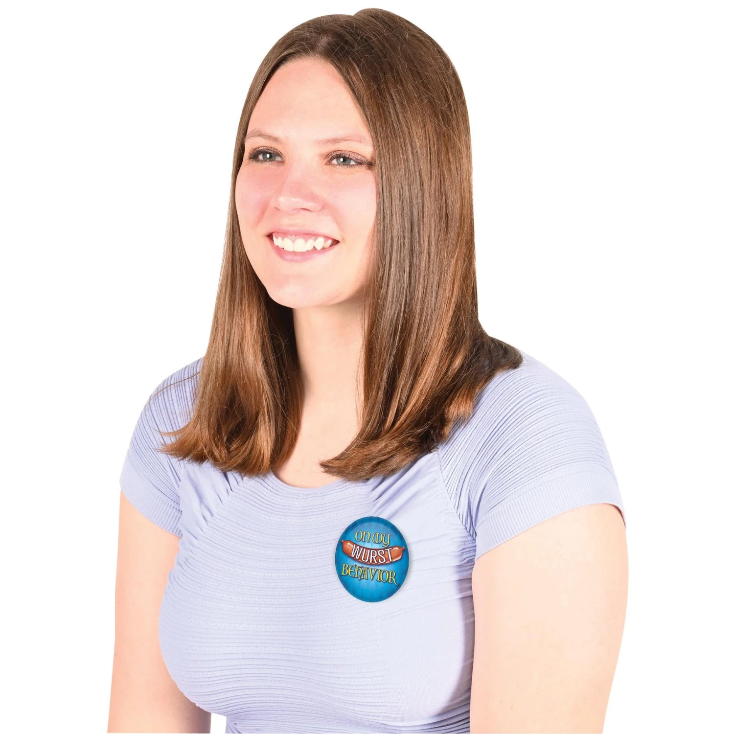 Oktoberfest On My Wurst Behavior Button 2 Oktoberfest On My Wurst Behavior Button - Image 2