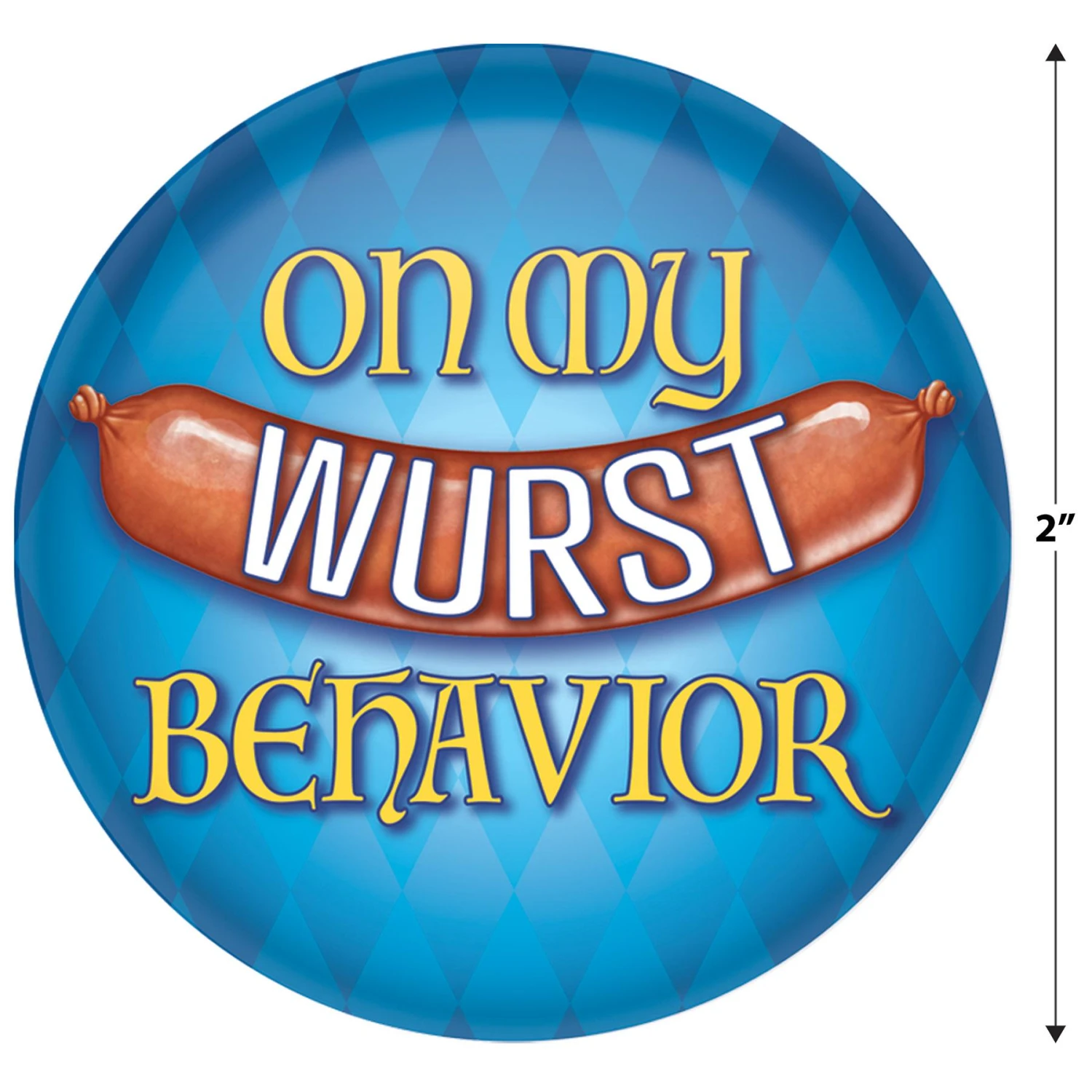 Oktoberfest On My Wurst Behavior Button 6 Oktoberfest On My Wurst Behavior Button - Image 6