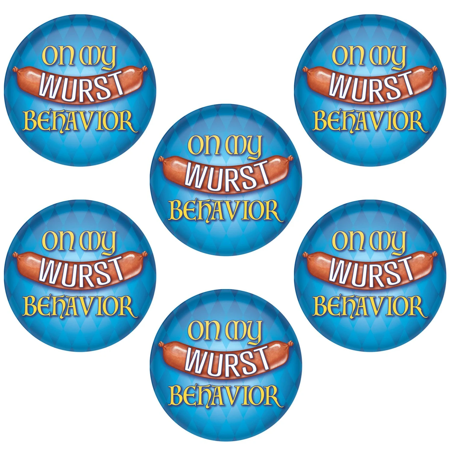 Oktoberfest On My Wurst Behavior Button 7 Oktoberfest On My Wurst Behavior Button - Image 7