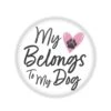 Valentine's Day My Heart Belongs To My Dog Button (6 Packages) -Bulk Party Supplies Shop BT174 33cf862d 4199 4c87 b89a 757372d33789