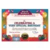 Very Special Birthday Certificate -Bulk Party Supplies Shop CG020