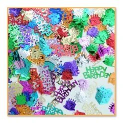 Birthday Party Bash Confetti (0.5 Oz Per Package)