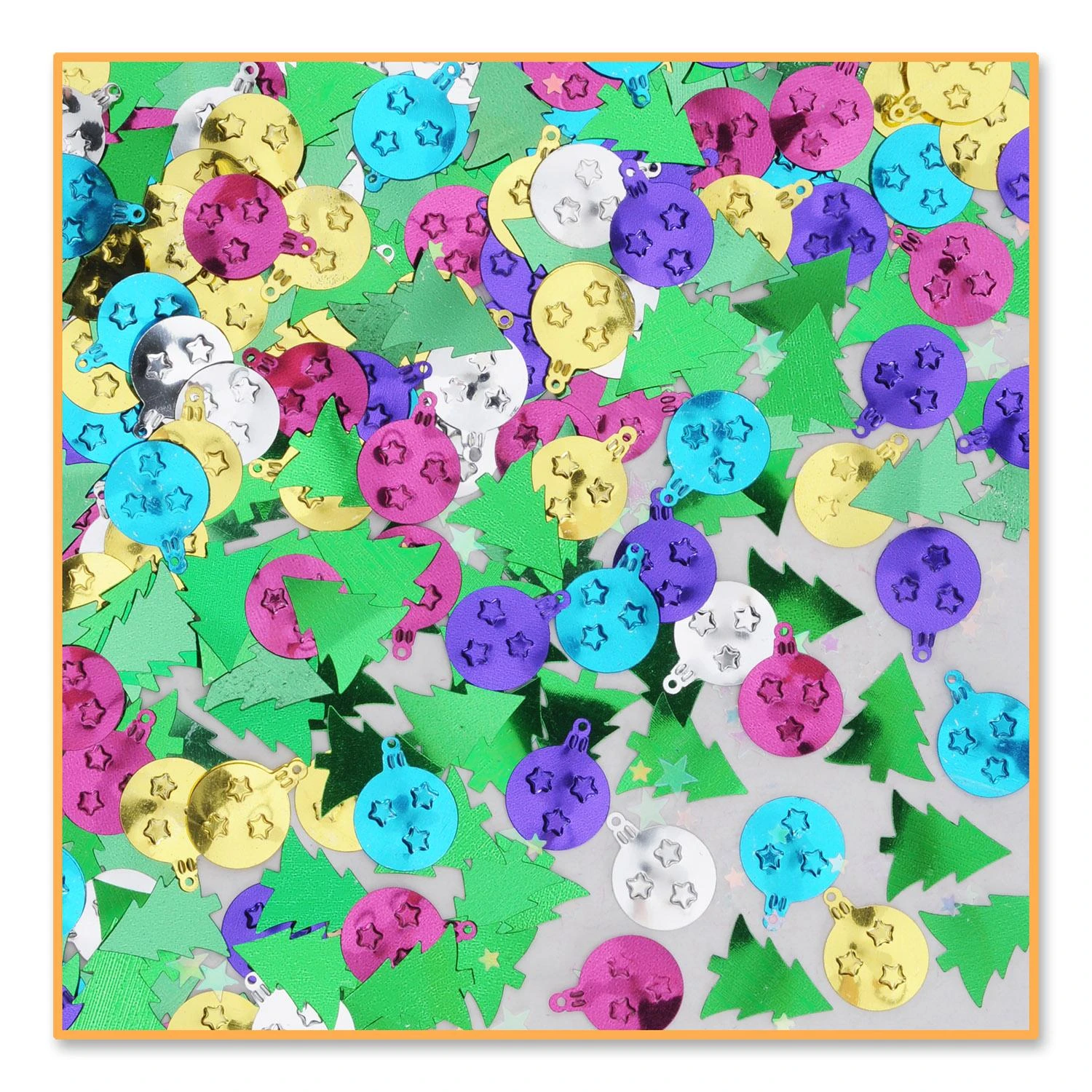 Christmas Trim A Tree Confetti (0.5 Oz Per Package) 1 Christmas Trim A Tree Confetti (0.5 Oz Per Package)