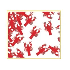 Mardi Gras Crawfish Confetti (0.5 Oz Per Package)