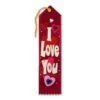 Valentine's Day I Love You Jeweled Ribbon 3 Valentine's Day I Love You Jeweled Ribbon -Bulk Party Supplies Shop JR049