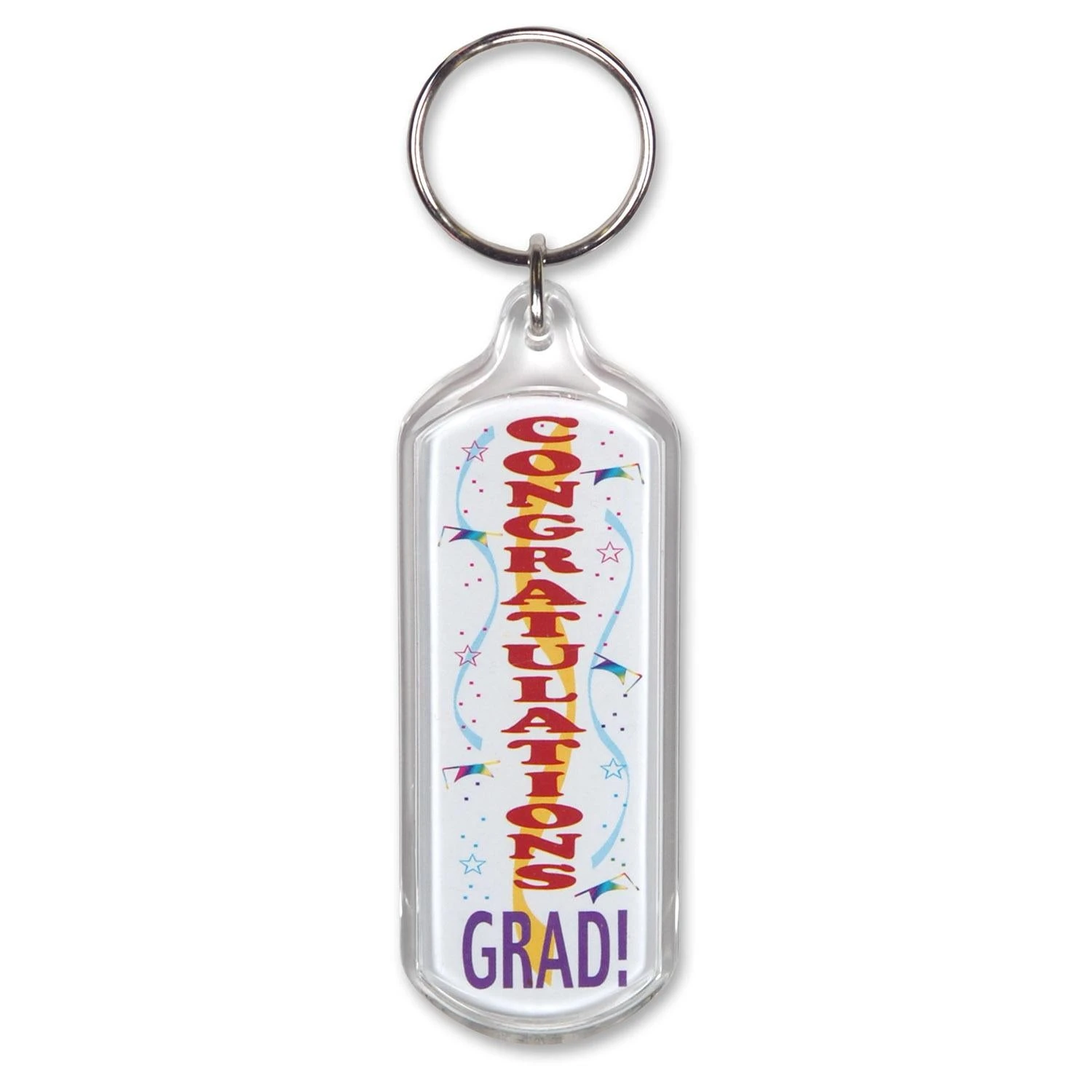 Congratulations Grad! Graduation Party Keychain 1 Congratulations Grad! Graduation Party Keychain