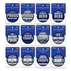 Navy Military Appreciation Counter Display - 108 Pieces 3 Navy Military Appreciation Counter Display - 108 Pieces -Bulk Party Supplies Shop PB12D 108N i1 2