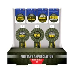 54 Piece Army Military Appreciation Counter Display -Bulk Party Supplies Shop PRB7D 54A i4 1