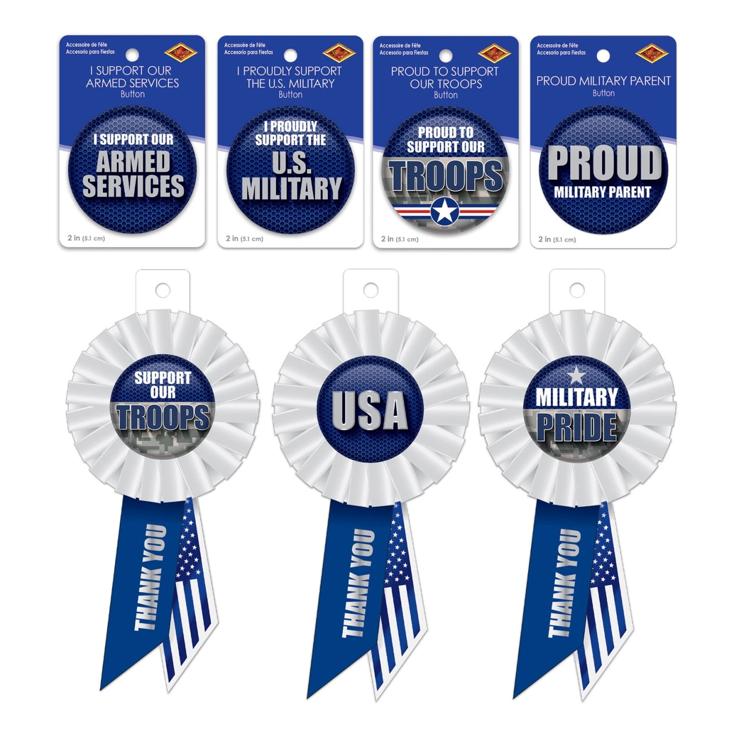 54 Piece Air Force Military Appreciation Counter Display 2 54 Piece Air Force Military Appreciation Counter Display - Image 2