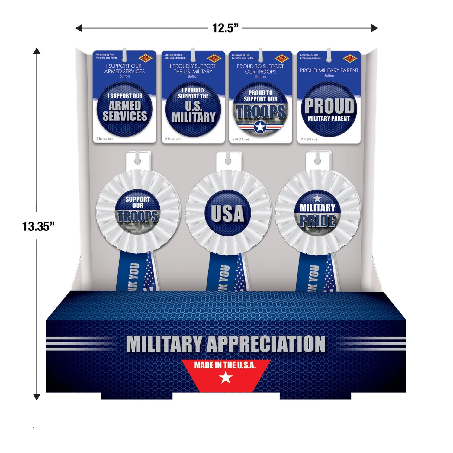 54 Piece Air Force Military Appreciation Counter Display 5 54 Piece Air Force Military Appreciation Counter Display - Image 5