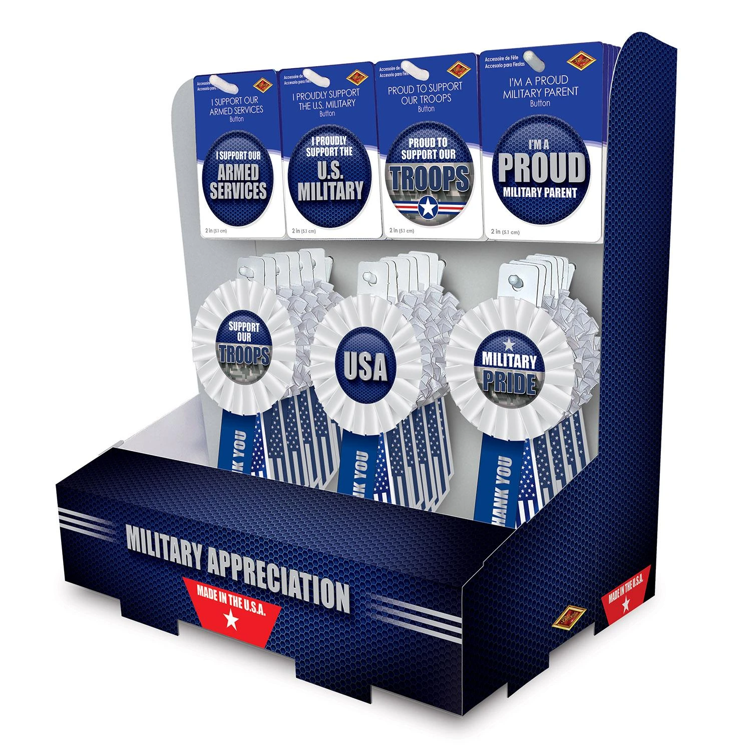 54 Piece Air Force Military Appreciation Counter Display 1 54 Piece Air Force Military Appreciation Counter Display