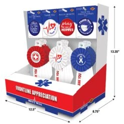 Frontline Appreciation Counter Display - 54 Pieces -Bulk Party Supplies Shop PRB7D 54F i5