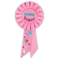 Birthday Princess Rosette- Light Pink