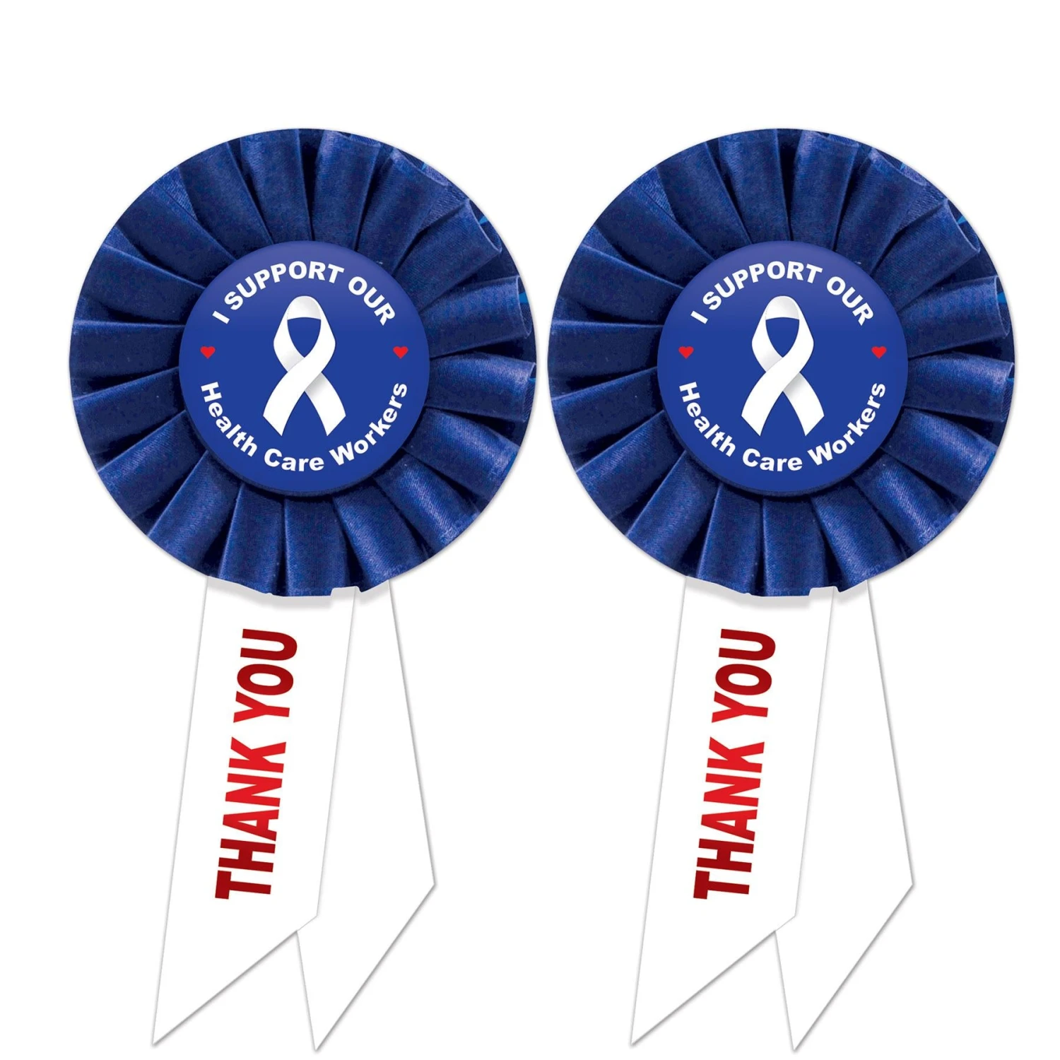 I Support Our Health Care Workers Rosette 9 I Support Our Health Care Workers Rosette - Image 9