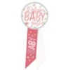 Welcome Baby Girl! Rosette (6 Per Case) -Bulk Party Supplies Shop RS559