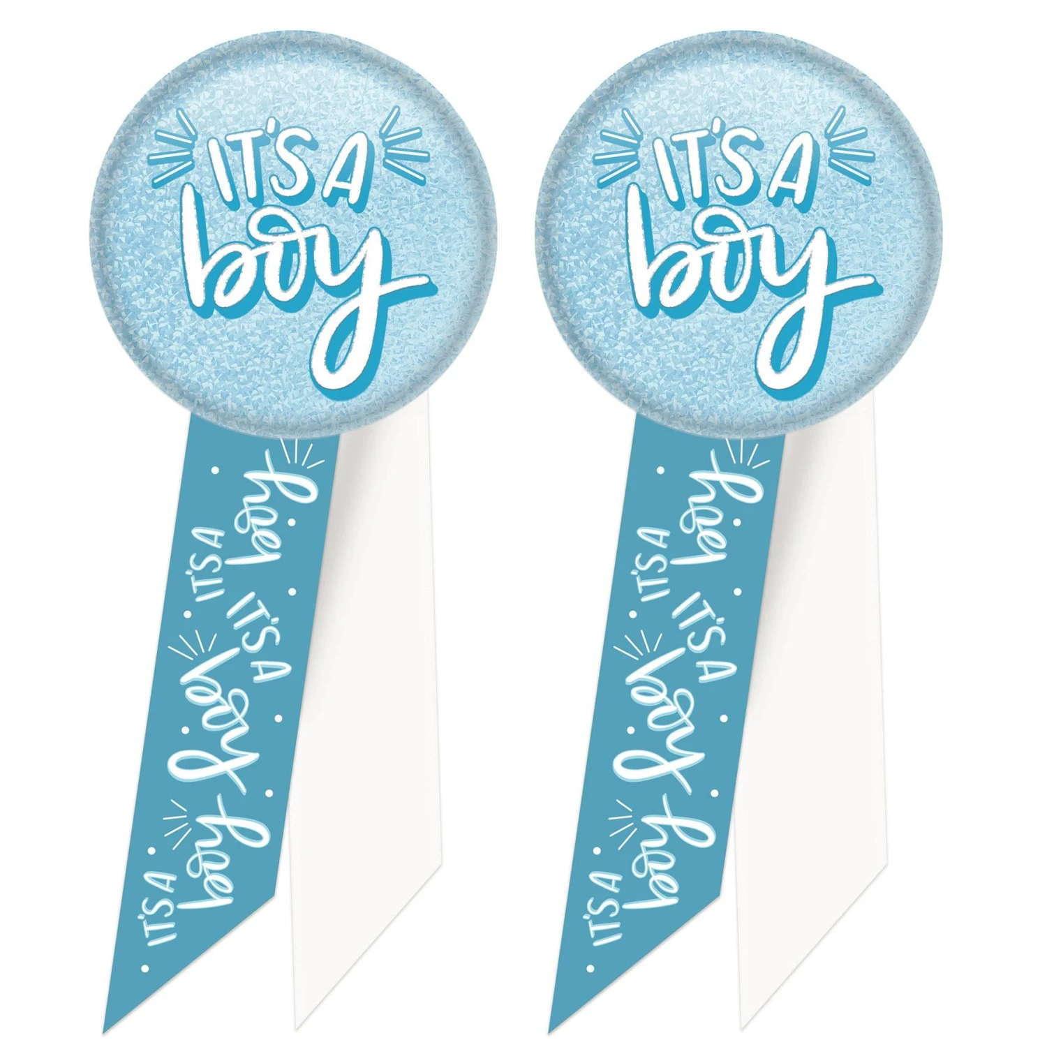 It's A Boy Rosette (6 Per Case) 6 It's A Boy Rosette (6 Per Case) - Image 6