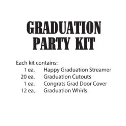 34 Piece Graduation Party Kit -Bulk Party Supplies Shop S15955GRAD i4