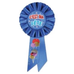 C'est Ma Fete Rosette- Blue