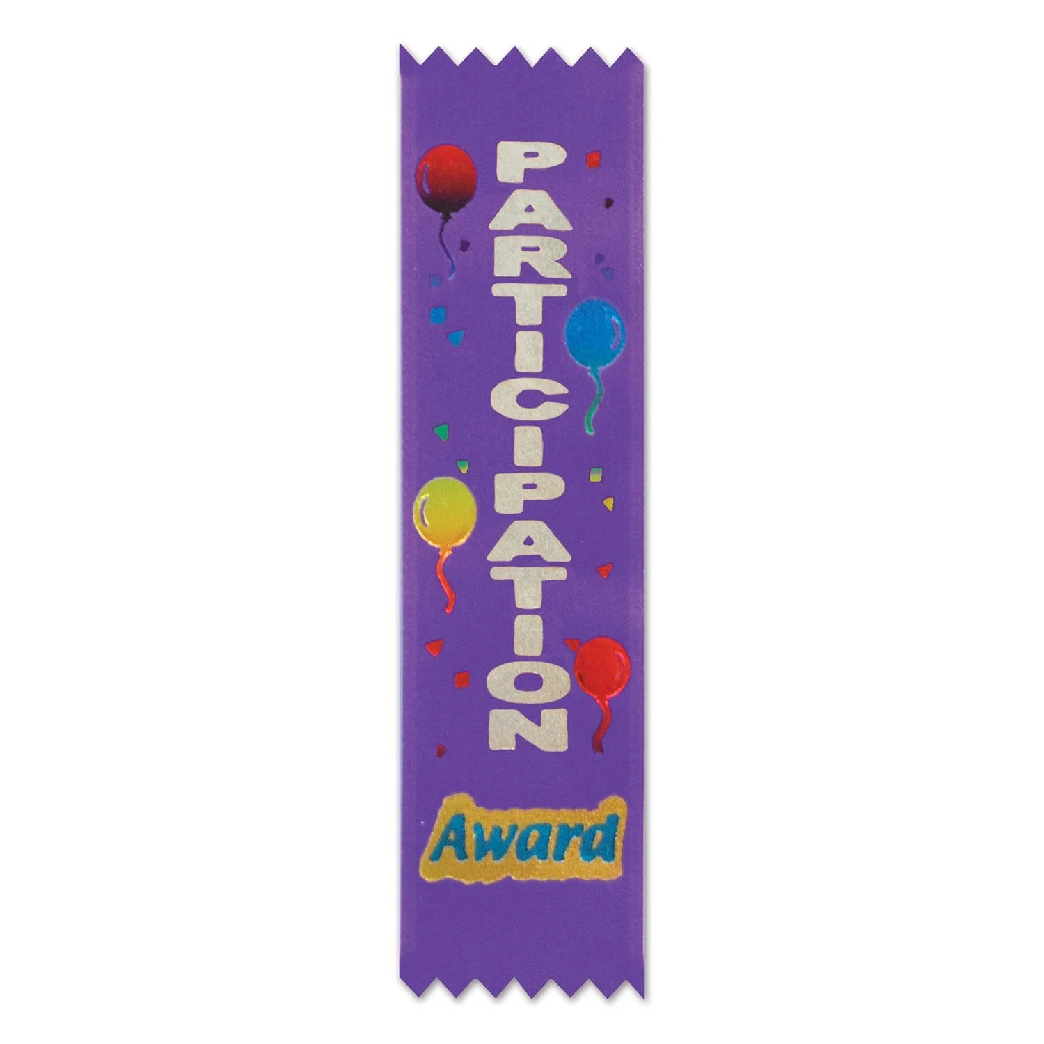 Participation Award Value Pack Ribbons (10 Per Package) 1 Participation Award Value Pack Ribbons (10 Per Package)